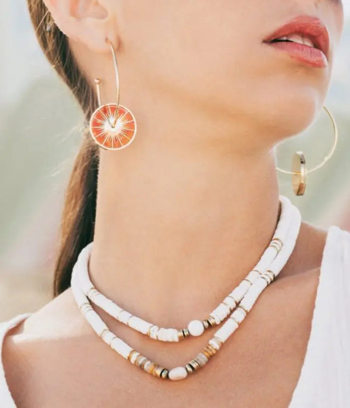 Aritea Necklace (Gold-plated steel)